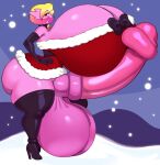 angstrom balls big_balls big_breasts big_butt big_penis breasts butt christmas clothing costume gabby_(docbats) gardevoir generation_3_pokemon genitals gynomorph hi_res holidays huge_balls huge_breasts huge_penis hyper hyper_balls hyper_breasts hyper_genitalia hyper_penis intersex nintendo penis pokemon pokemon_(species) santa_costume solo thick_thighs