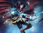  bad_id bad_pixiv_id black_hair boots cape doctor_strange gloves magic male_focus marvel marvel_vs._capcom marvel_vs._capcom_3 rokuro_(ryvius) solo 