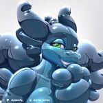 elysianelly glistening hi_res inflatable latex pool_toy pooltoy_transformation portrait seam_(sewing) transformation