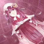  book bookshelf crescent hat library patchouli_knowledge reading solo tami touhou voile 