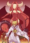  1girl blonde_hair cello_(little_princess) demon demon_girl instrument little_princess lowres marl_kingdom short_hair tsuyuka_(sunny_spot) 