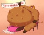  animal_crossing anthro belly big_belly big_penis birthday bodily_fluids body_outline bud_(animal_crossing) clothing cum cum_in_clothing cum_in_underwear cum_through_clothing cum_through_underwear excessive_cum excessive_genital_fluids felid genital_fluids genitals gesture ghgbn hand_gesture hi_res huge_belly huge_penis hyper hyper_belly hyper_genitalia hyper_penis lion male mammal morbidly_obese muscular nintendo obese overweight pantherine penis solo sweat thumbs_up underwear vein veiny_penis vore wet wet_clothing wet_underwear 