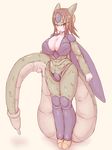  57mm breasts brown_hair cell_(dragon_ball) dragon_ball dragon_ball_z genderswap genderswap_(mtf) large_breasts short_hair solo 