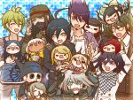  6+boys 6+girls :&lt; :3 ^_^ ahoge akamatsu_kaede amami_rantaro android arm_belt arm_up bandaged_hand bandages barbed_wire bead_bracelet bead_necklace beads beanie belt belt_buckle black-framed_eyewear black_belt black_choker black_eyes black_footwear black_gloves black_hair black_hat black_jacket black_mask black_sclera blazer blonde_hair blue_background blue_bow blue_bowtie blue_eyes blue_gemstone blue_hair blue_serafuku blue_shirt blue_skirt blunt_ends blush_stickers bob_cut boots bow bowtie bra bracelet breasts brown-framed_eyewear brown_footwear brown_hair brown_jacket brown_pants brown_suit buckle buttons chabashira_tenko chain chain_necklace checkered_clothes checkered_scarf chibi chibi_on_head chibi_on_shoulder choker closed_eyes closed_mouth coat coat_partially_removed coattails collarbone collared_jacket collared_shirt colored_sclera colored_tips covered_mouth cowboy_shot danganronpa_(series) danganronpa_v3:_killing_harmony dark-skinned_female dark_skin double-breasted ear_piercing earrings eating everyone eyelashes fingerless_gloves floral_print frilled_sleeves frills frown furrowed_brow gakuran gem gem_hair_ornament glasses gloves goggles goggles_on_head gokuhara_gonta green_bow green_hair green_hat green_jacket green_necktie grey_hairband grid_background hair_between_eyes hair_bow hair_ornament hair_over_one_eye hair_over_shoulder hair_scrunchie hairband hand_on_another&#039;s_head hand_on_another&#039;s_hip hand_on_another&#039;s_shoulder hand_on_headwear happy harukawa_maki hat hat_belt high_collar holding holding_chibi holding_utensil hood hood_down hooded_coat horned_hat hoshi_ryoma iruma_miu jacket jewelry k1-b0 knee_boots kneehighs lace-trimmed_hairband lace_trim lapels large_breasts layered_sleeves leather leather_jacket light_blush long_hair long_sleeves looking_at_another low_twintails lying mask medium_hair messy_hair miniskirt mole mole_under_eye mole_under_mouth momota_kaito motion_lines mouth_mask multicolored_buttons multicolored_hair multiple_belts multiple_boys multiple_girls multiple_hair_bows multiple_piercings musical_note musical_note_hair_ornament necklace necktie nervous nervous_smile nervous_sweating notched_lapels oma_kokichi on_head on_stomach open_clothes open_jacket open_mouth orange_bow orange_bowtie orange_necktie pale_skin pants peaked_cap pectoral_cleavage pectorals pendant piercing pink_serafuku pink_shirt pink_skirt pink_vest pinstripe_jacket pinstripe_pattern pinstripe_sleeves pleated_skirt pocket_watch pointing purple_coat purple_eyes purple_hair purple_hairband red_belt red_hair red_scrunchie red_shirt red_skirt ring round_eyewear saihara_shuichi sailor_collar scarf school_uniform scrunchie serafuku shell shell_necklace shinguji_korekiyo shirogane_tsumugi shirt shoes simple_background skirt skirt_set sleeves_past_wrists smile socks solid_oval_eyes spiked_hair standing starry_background striped_clothes striped_shirt stud_earrings suit sweat sweatdrop thick_eyebrows thigh_belt thigh_strap tojo_kirumi twintails two-tone_scarf underwear unmoving_pattern upper_body utensil_in_mouth v-neck v-shaped_eyebrows very_long_hair vest watch wavy_mouth white_belt white_bow white_bra white_bracelet white_eyes white_hair white_jacket white_sailor_collar white_scarf white_shirt white_socks white_undershirt wide_sleeves witch_hat yellow_eyes yellow_raincoat yonaga_angie yumaru_(marumarumaru) yumeno_himiko zipper zipper_pull_tab 