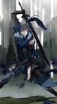  artorias_the_abysswalker dark_souls injury saitou_yuu shadow solo souls_(from_software) sword weapon 