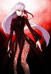  bad_id bad_pixiv_id dark_sakura dress fate/stay_night fate_(series) long_hair matou_sakura red_eyes ribbon severino1025 solo turtleneck white_hair 