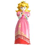  animated animated_gif blonde_hair blue_eyes clapping crown dress lowres mario_(series) princess_peach super_mario_bros. super_smash_bros. 