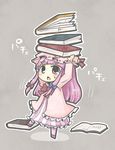  bad_id bad_pixiv_id blush book dress hat long_hair patchouli_knowledge purple_eyes purple_hair ribbon solo touhou yuasan 