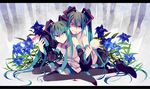  blood flowers hatsune_miku oniyama831 vocaloid 