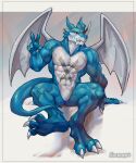 abs abstract_background anthro bandai_namco barazoku belly belly_markings biceps big_biceps big_deltoids big_muscles big_pecs biped black_outline blue_arms blue_body blue_face blue_fingers blue_hands blue_head blue_legs blue_neck blue_scales chest_markings chin_horn claws closed_smile countershade_belly countershade_body countershade_face countershade_neck countershade_scales countershade_torso countershading dark_markings deltoids digimon digimon_(species) digitigrade dragon exveemon facial_horn facial_markings fangs featureless_crotch feet fingers forearm_muscles front_view gesture glistening glistening_arms glistening_belly glistening_body glistening_chest glistening_eyes glistening_face glistening_head glistening_horn glistening_scales glistening_wings grey_body grey_scales hand_gesture happy head_horn head_markings hi_res horn humanoid_hands jagged_mouth large_wings latissimus_dorsi lerionproject light_arms light_belly light_body light_chest light_claws light_face light_fingers light_head light_horn light_legs light_markings light_neck light_scales light_wings long_tail looking_at_viewer looking_forward male markings membrane_(anatomy) membranous_wings monotone_arms monotone_hands monotone_horn monotone_legs monotone_wings mouth_closed multicolored_belly multicolored_body multicolored_face multicolored_head multicolored_scales muscular muscular_anthro muscular_arms muscular_legs muscular_male muscular_thighs mythological_creature mythological_scalie mythology neck_muscles nose_horn nude obliques outline pecs pose quads red_eyes scales scalie serratus signature simple_background sitting smile smiling_at_viewer solo tail teeth thick_arms thick_neck thick_thighs toes trapezius triceps two_tone_belly two_tone_body two_tone_chest two_tone_neck two_tone_scales two_tone_scalie v-cut v_sign white_background white_belly white_body white_chest white_claws white_countershading white_face white_head white_neck white_scales white_wings wings yellow_body yellow_face yellow_head yellow_markings yellow_scales