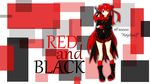 anjelica&#039;f boots bow equinox gun long_hair original red_eyes red_hair skirt weapon 