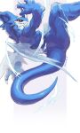 abstract_background ambiguous_gender anthro bandai_namco belly biped black_outline blue_arms blue_body blue_face blue_fingers blue_hands blue_head blue_legs blue_neck blue_scales chin_horn claws countershade_belly countershade_body countershade_face countershade_neck countershade_scales countershade_torso countershading digimon digimon_(species) dragon effects exveemon facial_horn facial_markings fangs fingers flying forearm_muscles grin happy head_horn head_markings hi_res horn jagged_mouth kira_dra_h light_arms light_belly light_body light_chest light_claws light_face light_fingers light_head light_horn light_legs light_markings light_neck light_scales light_wings long_tail looking_at_viewer looking_sideways markings membrane_(anatomy) membranous_wings monotone_arms monotone_hands monotone_horn monotone_legs monotone_wings mouth_closed multicolored_belly multicolored_body multicolored_face multicolored_head multicolored_scales muscular muscular_anthro muscular_arms muscular_legs muscular_thighs mythological_creature mythological_scalie mythology neck_muscles nose_horn outline pose quads red_eyes scales scalie serratus side_view signature simple_background smile smiling_at_viewer solo tail teeth thick_arms thick_neck thick_thighs triceps two_tone_belly two_tone_body two_tone_chest two_tone_neck two_tone_scales two_tone_scalie white_background white_belly white_body white_chest white_claws white_countershading white_face white_head white_neck white_scales white_wings wings yellow_body yellow_face yellow_head yellow_markings yellow_scales
