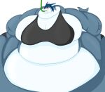 2020 anthro belly belly_expansion big_belly big_breasts big_butt big_cheeks black_bottomwear black_bra black_clothing black_shorts black_sports_bra black_underwear blue_body blue_ears blue_hair blue_inner_ear blue_tail bottomwear bra breast_expansion breasts butt butt_expansion cel_shading cheek_expansion chubby_cheeks clothing colored digital_media_(artwork) expansion fat_rolls female fish grey_sclera hair hgh-pine hose hose_in_mouth hose_inflation huge_belly huge_breasts huge_butt huge_cheeks huge_thighs hyper hyper_belly hyper_breasts hyper_butt hyper_thighs immobile inflation looking_at_viewer marine morbidly_obese morbidly_obese_anthro morbidly_obese_female multicolored_body obese obese_anthro obese_female overweight overweight_anthro overweight_female red_eyes shaded shark sharp_teeth shorts simple_background solo sports_bra tail teeth thick_thighs thigh_expansion three-quarter_view tight_clothing two_tone_body underwear weight_gain white_background white_body