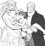 avian avian_taur breasts feathers female female/female group group_sex human lucius_(starfleetrambo) male male/female mammal ollie_(starfleetrambo) penetration penile penile_penetration penis_in_vagina pubes scales sex siren size_difference starfleetrambo taur threesome trans_(lore) trans_man_(lore) trio vaginal vaginal_penetration