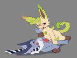 absurd_res bodily_fluids cum cum_in_ass cum_inside duo eeveelution feral feral_on_feral feral_penetrated feral_penetrating generation_1_pokemon generation_4_pokemon genital_fluids hi_res kielee knotting leafeon male male/male nintendo penetration pokemon pokemon_(species) subby_(sbubbier-s) vaporeon