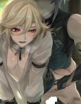  2boys alhaitham_(genshin_impact) anal ass blonde_hair censored genshin_impact grey_hair kaveh_(genshin_impact) long_hair male_focus mn multiple_boys open_clothes open_mouth open_shirt sex sex_from_behind shirt white_shirt yaoi yellow_eyes 