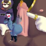 absurd_res animal_humanoid anthro avian avian_humanoid bdsm big_butt bird bird_humanoid black_nails blush bodily_fluids butt circumcised clothing colored_nails crown cum dancing deity dialogue domestic_cat dominant ejaculation felid feline felis fingers genital_fluids genitals gentle_giant greek halo headgear hellaverse helluva_boss heterochromia hi_res hot_dogging humanoid humiliation kralex kralex_(artist) lava lava_cum macro male male/male mammal micro nails nipples nude owl owl_demon owl_humanoid penis petplay pole pole_dancing precum ring roleplay rubbing rubbing_penis sex stolas_(helluva_boss) stripper_pole submissive thick_thighs toga undnift unusual_bodily_fluids unusual_cum unusual_genital_fluids worship