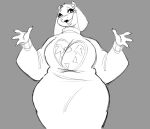 2025 2_horns 4_fingers animation_sensation anthro boss_monster_(undertale) bovid breasts caprine clothed clothed_anthro clothed_female clothing curvy_figure digital_drawing_(artwork) digital_media_(artwork) dress eyelashes female female_anthro fingers floppy_ears front_view goat grey_background head_horn horn lop_ears mammal mature_anthro mature_female open_mouth open_smile portrait simple_background smile solo toriel undertale_(series)