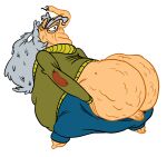 absurd_res anthro asterozoan balls beard blue_bottomwear blue_clothing blue_pants bottomwear buckteeth butt clothing coat dewlap_(anatomy) echinoderm elderly elderly_anthro elderly_male eyebrows facial_hair fat_folds flashing genitals grandpat_star granny_fricker green_clothing green_coat green_topwear grey_beard grey_eyebrows grey_facial_hair grey_hair gular_flap hair half_naked hand_on_butt hi_res looking_at_viewer looking_back male marine mooning narrowed_eyes nickelodeon one_eye_closed pants presenting presenting_hindquarters simple_background sketch slightly_chubby slightly_chubby_anthro slightly_chubby_male solo spongebob_squarepants spread_legs spreading starfish tan_body teeth the_patrick_star_show thick_eyebrows topwear undressing wrinkled_balls wrinkled_skin wrinkles