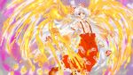  bad_id bad_pixiv_id fiery_wings fire fujiwara_no_mokou konayama_kata long_hair pants red_eyes solo suspenders touhou white_hair wings 