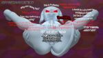3d_(artwork) addoncomplete86 alien anthro anus aroused balls butt dialogue digital_media_(artwork) earthbound_(series) embarrassed genitals gieeg giygas grey_body hi_res humanoid humanoid_genitalia humanoid_penis male nintendo nipples nude penis red_sclera solo
