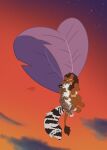 absurd_res anthro cloud disney duo eyes_closed felid female flying heart_symbol hi_res leaf lion love male mammal naoto pantherine romantic romantic_couple sky star the_lion_king tiger upendi