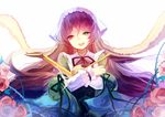  bad_id bad_pixiv_id brown_hair dress flower frills green_eyes hat heterochromia lolita_fashion long_hair long_sleeves nail_polish open_mouth pink_flower pink_rose prophet_chu red_eyes rose rozen_maiden solo suiseiseki thorns very_long_hair watering_can 
