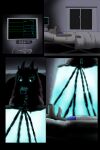 2:3 absurd_res alythewolfcat anthro bed bone bone_wings cardiac_monitor comic death death_(personification) dragon duo elderly_male european_mythology fire flaming_wings furniture glowing glowing_eyes greek_mythology grim_reaper hi_res horn hospital_bed male medical_instrument mythological_creature mythological_scalie mythology right_to_left scalie scientific_instrument skull skull_head thanatos unusual_anatomy unusual_wings wings