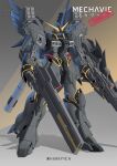  beam_rifle character_name commentary_request commission dual_wielding energy_gun english_commentary full_body fusion gun gundam gundam_unicorn harryych highres holding holding_gun holding_weapon mecha mecha_focus missile_pod mixed-language_commentary mobile_suit no_humans original red_eyes redesign robot science_fiction shadow sinanju standing thrusters twitter_username unicorn_gundam v-fin weapon 