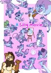 absurd_res among_us autism_creature blue bodily_fluids canid canine canvas comic crying dasyuromorph felid female fox hi_res hold_up holding_(disambiguation) holding_character innersloth invalid_tag lion luckfoxo33 male mammal marsupial meme money movie_(disambiguation) movie_poster movie_reference open_mouth paint painting pantherine pink pink_background recently_extinct_species silly simple_background size_difference smug smug_face tatum_koenig tears thylacine tolng toothless_dancing ych