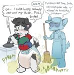 anthro blush border_collie canid canine canis collie diaper domestic_dog english_text fart fart_cloud feces full_diaper herding_dog heterochromia hi_res humiliation hyper intercom kc(d) lileli male mammal onomatopoeia oversized_diaper pastoral_dog pooping public public_humiliation sheepdog soiled_diaper soiling soiling_diaper solo sound_effects text unclean_diaper used_diaper