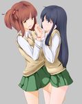  hisa09 kurahashi_riko love_lab maki_natsuo seifuku tagme yuri 