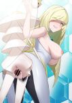 anthro anthro_penetrating anthro_penetrating_human areola big_breasts blonde_hair blush bodily_fluids breasts bubble_butt butt censor_bar censored censored_genitalia censored_penis cum cum_in_pussy cum_inside cynthia_(pokemon) duo female female_penetrated generation_7_pokemon genital_fluids genitals green_eyes hair hi_res human human_on_anthro human_penetrated interspecies long_hair lusamine_(pokemon) male male/female male_penetrating male_penetrating_female mammal nintendo nipples penetration penile penile_penetration penis penis_in_pussy pheromosa pokemon pokemon_(species) pokemon_champion pokephilia purple_eyes pussy sex shoichi smile sweat thick_thighs ultra_beast vaginal vaginal_fluids vaginal_penetration white_body wide_hips