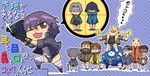  6+boys :3 aramaki_daisuke batou boma_(ghost_in_the_shell) bullpup chibi everyone ghost_in_the_shell ghost_in_the_shell_stand_alone_complex gun ishikawa kusanagi_motoko machine_pistol multiple_boys paz saitou_(ghost_in_the_shell) sbg seburo_c26a shaded_face tachikoma togusa weapon 