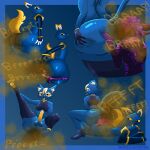 absurd_res anal anthro archenarie asterion_(archenarie) big_butt butt e621 esix facesitting fart fart_fetish fart_sniffing farting_on_another farting_on_face genitals hexagon hexerade hi_res male male/male mascot oral penis rimming sex sitting_on_another sniffing