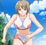  blue_eyes breasts inui_ayane large_breasts stitched toriko_hime 