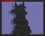 black_body bulletproof-kitty changed_(video_game) dragon goo_transformation humanoid lin male mammal mythological_creature mythological_scalie mythology scalie simple_background solo tail transformation