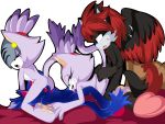 absurd_res anthro anthro_on_anthro anthro_penetrated anthro_penetrating anthro_penetrating_anthro armor blaze_the_cat blue_eyes breasts canid canine canis cunnilingus digital_media_(artwork) domestic_cat erection face_covered facesitting fan_character felid feline felis female female/female female_penetrated foursome from_behind_position fur genitals group group_sex hair headgear helmet hi_res ichigo980968541 knight knight_helmet lying male male/female male_penetrating mammal nipples nude on_back open_mouth oral penetration penile penile_penetration penis proto_blaze purple_body purple_fur pussy red_hair sega sex simple_background sir_percival_(sonic_and_the_black_knight) sitting_on_another sonic_and_the_black_knight sonic_storybook_series sonic_the_hedgehog_(series) tail tattoo tongue vaginal warrior wings wolf xion_archaeus yellow_eyes