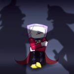 1:1 2025 abuse alcohol anthro asgore_dreemurr beverage boss_monster_(undertale) bottle bovid caprine clothed clothing container countershading deltarune electronics female for_a_head furry_parents_fighting goat group hi_res holding_bottle holding_container holding_object looking_at_viewer male male/female mammal meme notxsocial object_head offscreen_character sad screen screen_face screen_head shadow simple_background sitting television tenna_(deltarune) toriel trio tv_head undertale_(series) violence