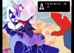 2025 5_fingers balls beach blue_balls blue_body blue_penis blue_skin blush blushing_profusely bodily_fluids body_blush body_part_in_pussy butt butt_blush cheating_girlfriend clothing cloud cloud_hair cuckold darkner deltarune digital_drawing_(artwork) digital_media_(artwork) duo_focus elemental_creature elemental_humanoid ellipsis elnina_(deltarune) english_text erection exclamation_point eyelashes female female_humanoid female_penetrated fingers from_front_position genital_fluids genitals gloves group hair hand_on_butt hand_print hand_print_on_butt hands_on_another&#039;s_shoulders hands_on_shoulders handwear hi_res humanoid humanoid_genitalia humanoid_on_humanoid humanoid_penis humanoid_pussy lanino_(deltarune) male male/female male_humanoid male_penetrating male_penetrating_female meweeze motion_lines not_furry onomatopoeia open_mouth penetration penile penile_penetration penis penis_in_pussy pink_blush pink_inner_pussy plap pupils pussy pussy_juice_bubble pussy_juice_on_penis red_clothing red_gloves red_handwear rouxls_kaard sex small_pupils smile sound_effects sweat sweaty_butt text trio undertale_(series) vaginal vaginal_fluids vaginal_penetration white_hair white_text