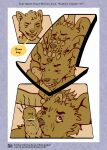 absurd_res afterimage anthro canid canine canis chihuahua comic directional_arrow domestic_dog eye_patch_(marking) facial_markings foreskin genitals grabbing_hair hair head_markings hi_res licking male male/male mammal markings mouse murid murine obrien_(artist) oral patch_(marking) penile penis penis_lick pushing_down pushing_head rodent scrap_(obrien) sex smegma smelly text tobias_(obrien) tongue toy_dog