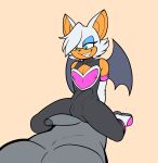 2025 anonymous_character anthro bat bat_wings clothed clothing cowgirl_position crossgender feminine fourssss from_front_position frottage ftm_crossgender fur genitals green_eyes hi_res imminent_sex male male/male mammal membrane_(anatomy) membranous_wings on_bottom on_top penile penis penises_touching rouge_the_bat sega sex sonic_the_hedgehog_(series) straddling straddling_penis white_body white_fur wings