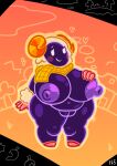 2024 2_horns 4_fingers aliasing animal_crossing anthro areola bag belly big_breasts binary_drawing blush bovid breasts building caprine closed_smile clothed clothing cloud curled_horn digital_drawing_(artwork) digital_media_(artwork) domestic_sheep empty_eyes eyebrows eyelashes female filthyskull fingers front_view fully_clothed fur hand_on_breast happy heart_reaction hi_res hooves horn house huge_breasts innie_pussy knock-kneed leaf mammal mostly_nude mouth_closed navel nintendo nipples outline outside overweight overweight_anthro overweight_female plant purple_body scarf scarf_only sheep signature smile solo standing thick_thighs three-quarter_view tree vesta_(animal_crossing) white_body white_eyes white_fur wool_(fur) yellow_scarf