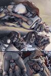 ahegao alesander_arrietta alien anal anal_orgasm anal_penetration anus arm_hair backsack balls bioware blue_anus blue_eyes blue_pussy blue_tongue bodily_fluids body_hair bodypaint bottomless bottomwear bottomwear_down butt claws clothed clothing comic dialogue duo ejaculation electronic_arts eliana_corvalis english_text face_paint female female_orgasm female_penetrated finger_in_mouth fingering from_behind_position genital_fluids genitals hair hands-free hi_res human human_penetrating humanoid_genitalia humanoid_penis humanoid_pussy interspecies kissing_head leg_hair long_hair looking_pleasured lying lying_on_another male male/female male_penetrating male_penetrating_female mammal mass_effect multiple_scenes on_front orgasm pants pants_around_ankles pants_down partially_clothed penetration penis perineum prone_bone_position pussy saliva sex shaking shirt sleeveless_shirt speed_bump_position t-shirt teeth text tongue tongue_out topwear trembling turian vaginal vaginal_fingering vaginal_fluids varva xenophilia