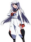  1girl absurdres eyepatch highres huge_filesize incredibly_absurdres infinite_stratos laura_bodewig long_hair open_mouth silver_hair solo vector_trace 
