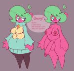 2024 4_fingers areola artist_name balls bedroom_eyes belly big_breasts big_butt big_hands big_penis black_clothing black_legwear black_stockings blue_eyes blush bodily_fluids bottomless breasts butt character_name cherry cheryl_(dozighost) clothed clothing clothing_lift colored curvy_figure digital_drawing_(artwork) digital_media_(artwork) dozighost elemental_creature elemental_humanoid english_text eyeshadow female female_(lore) female_symbol fingers flora_fauna food food_creature fruit full-length_portrait fully_clothed gender_symbol genitals glans glistening glistening_balls glistening_body glistening_breasts glistening_eyes glistening_genitalia glistening_pseudo_hair glistening_skin glistening_thighs green_clothing green_eyeshadow green_pseudo_hair green_sweater green_topwear grey_background gynomorph half-closed_eyes hi_res humanoid intersex leaf leaf_hair legwear living_fruit long_penis looking_at_viewer makeup mammal model_sheet mostly_nude multicolored_body multicolored_clothing multicolored_shirt multicolored_topwear narrowed_eyes navel nipples not_furry nude off/on pattern_clothing pattern_sweater pattern_topwear pear-shaped_figure penis pink_areola pink_background pink_balls pink_body pink_clothing pink_glans pink_nipples pink_penis pink_shirt pink_skin pink_topwear plant plant_hair portrait presenting presenting_vulva pseudo_hair pupils rear_view saggy_balls seductive shaded shirt signature simple_background simple_eyes simple_face smile solo standing stated_adult stated_age stated_sexuality stockings sweater sweater_lift symbol tan_clothing tan_topwear tan_vest text thick_thighs topwear two_tone_body vest voluptuous voluptuous_gynomorph voluptuous_intersex vulva watermark white_clothing white_pupils white_sclera white_shirt white_topwear wide_hips