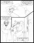 amanda_(tcitw) anthro arania armadillo_girdled_lizard bed bedding blanket claws comic duo english_text felid fur furniture girdled_lizard hair herm_(lore) hi_res jack_(tcitw) lion lizard mammal pantherine pillow reptile scalie shaking shivering sleeping snoring tail text the_cabin_in_the_woods_(arania)