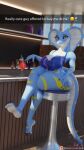 3d_(artwork) alcohol anthro beverage big_breasts big_butt blender_(artwork) blender_cycles blue_body breasts butt caption claws clothed clothed_anthro clothed_female clothing cobra cocktail container cup curvy_figure digital_media_(artwork) feet female glass glass_container glass_cup hi_res hourglass_figure huge_breasts huge_thighs lizard looking_at_viewer markings multicolored_body multicolored_scales non-mammal_breasts outside partially_clothed poolside reptile scales scalie smile smiling_at_viewer snake snake_hood solo striped_body striped_markings striped_tail stripes swimwear szarla_(xelli) tail tail_markings thick_thighs tight_clothing toe_claws ventral_scales wide_hips xelli yellow_eyes