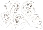 2025 claws disney double_chin dragontzin fangs felid feral fur half-closed_eyes headshot_portrait hi_res lion male mammal mane morbidly_obese morbidly_obese_feral morbidly_obese_male mouth_closed multiple_images narrowed_eyes obese obese_feral obese_male open_mouth overweight overweight_feral overweight_male pantherine portrait puffed_cheeks simba_(the_lion_king) smile solo teeth the_lion_king tongue wide_eyed