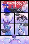 2025 2:3 absurd_res ambiguous_gender animate_inanimate anthro anthrofied bat biped black_body blue_body blush bubble comic decibel_(noibat) detailed_background dialogue digital_media_(artwork) ellipsis generation_3_pokemon generation_6_pokemon group hi_res hybrid inflatable kangaroo latios legendary_pokemon living_inflatable lucky_the_latios macropod mammal markings marsupial multicolored_body nintendo noibat painted-on_face painted-on_mouth pokemon pokemon_(species) pokemorph purple_body purple_nose sexotheque sitting sound_effects speech_bubble stuck transformation trapped trio two_tone_body white_body xeltios